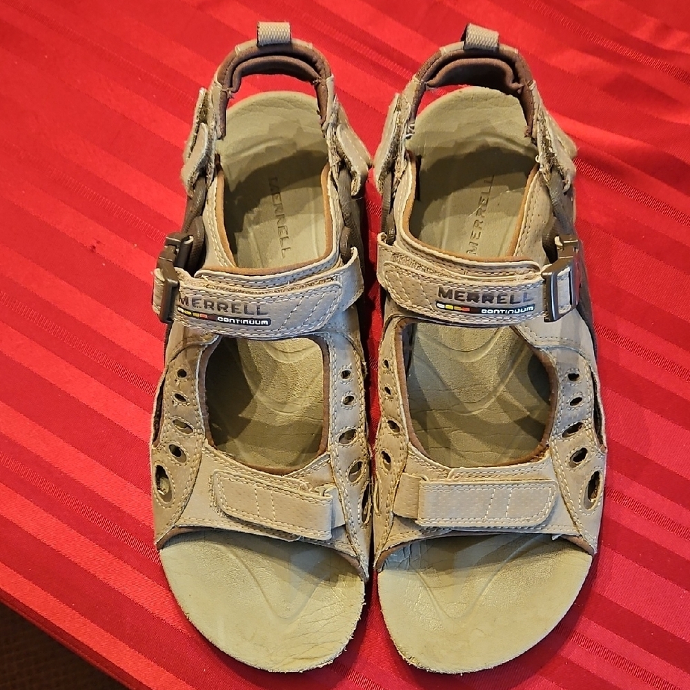 Merrell Gray Outdoor Sandals with Adjustable Straps